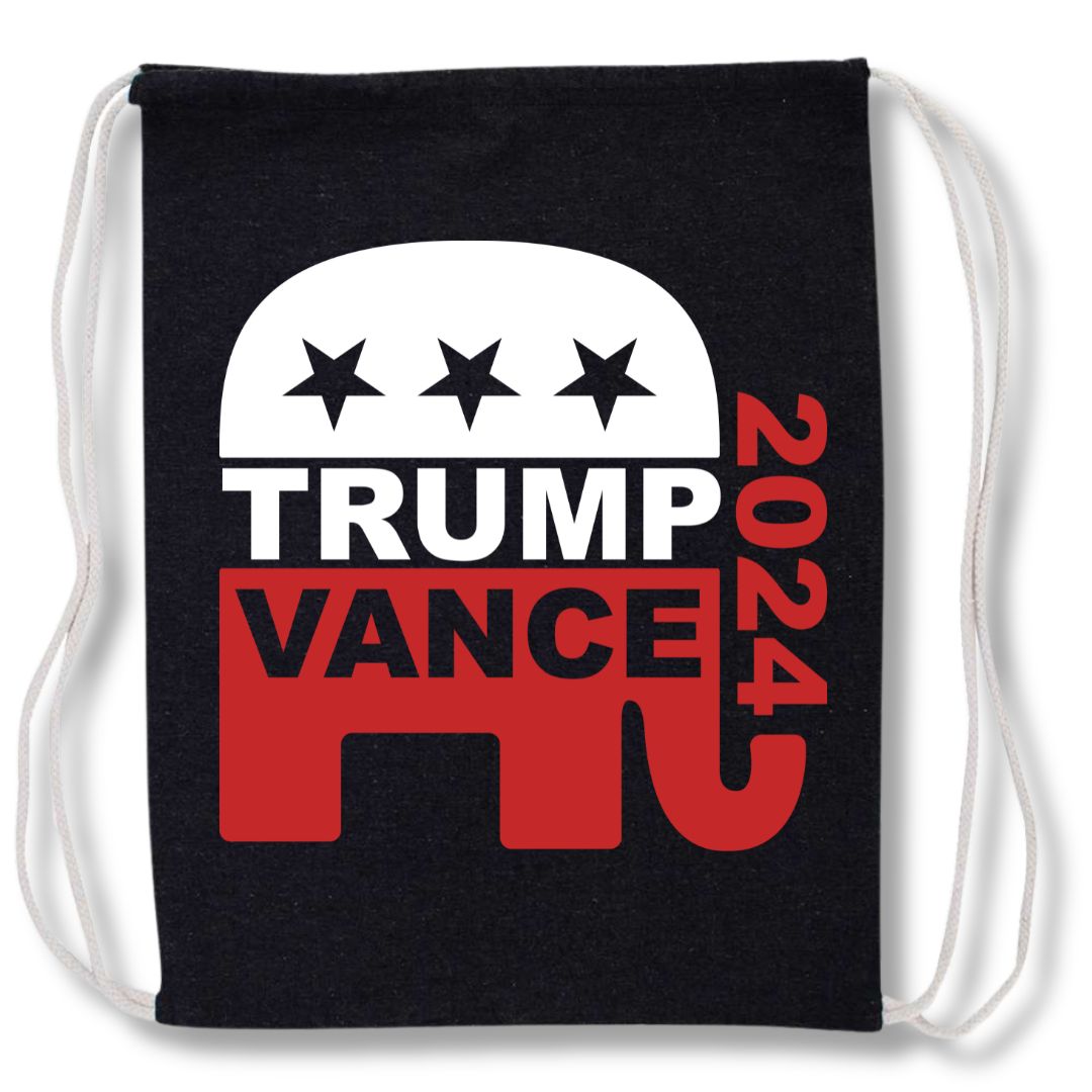 Trump Vance 2024 GOP Drawstring Bag