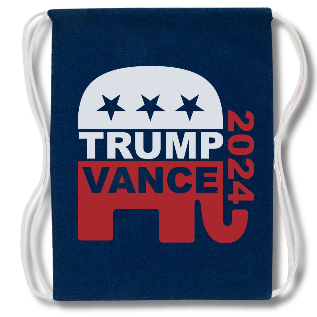 Trump Vance 2024 GOP Drawstring Bag