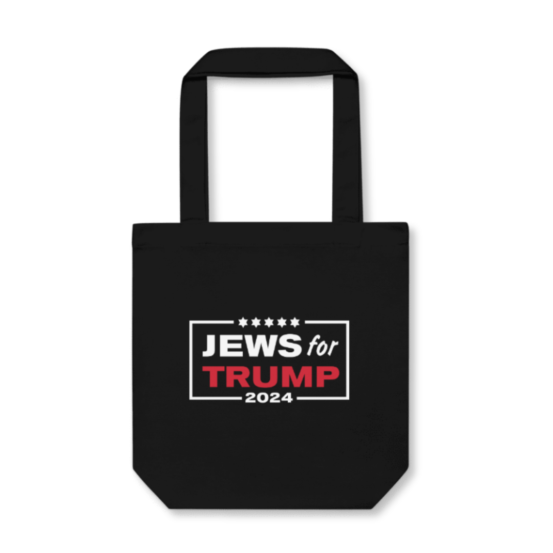 Jews for Trump 2024 Tote Bag (2 Colors)