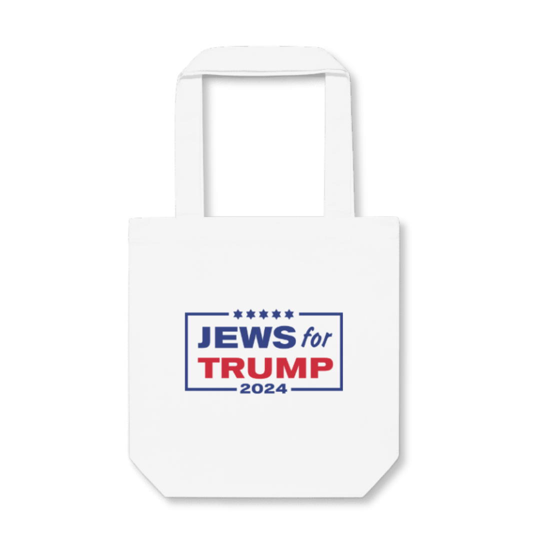 Jews for Trump 2024 Tote Bag (2 Colors)