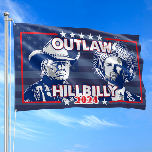 Trump Vance Outlaw Hillbilly Flag