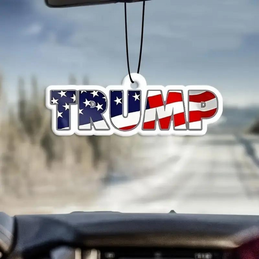 Patriotic Trump Car Fragrance Tablet