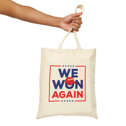 'We Won Again' MAGA Tote Bag