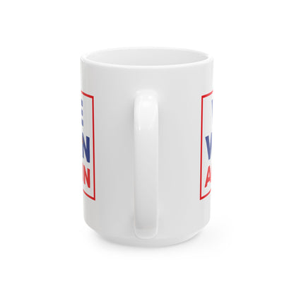 Trump "We Won Again" Mug (2 Sizes)