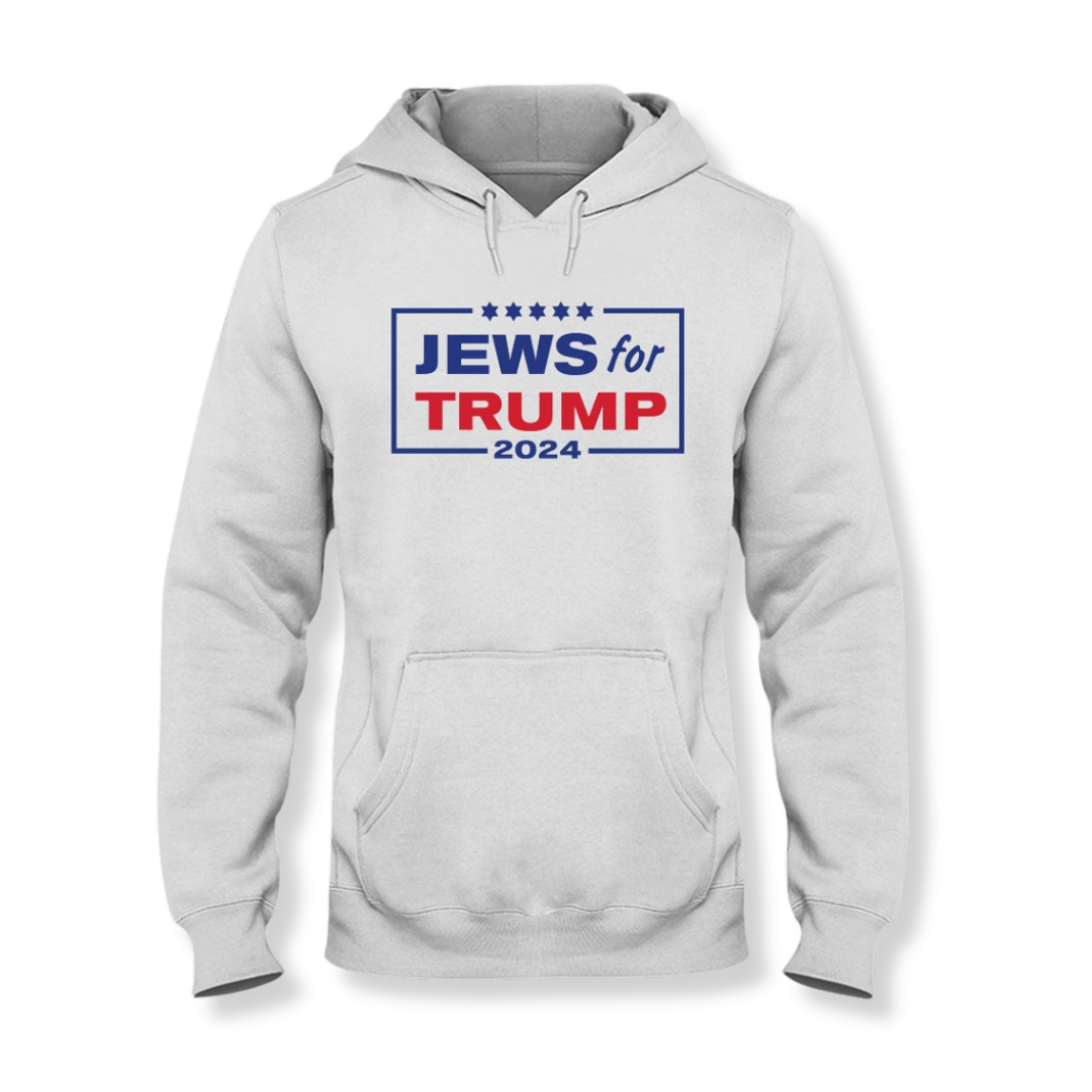 Jews for Trump 2024 Hoodie