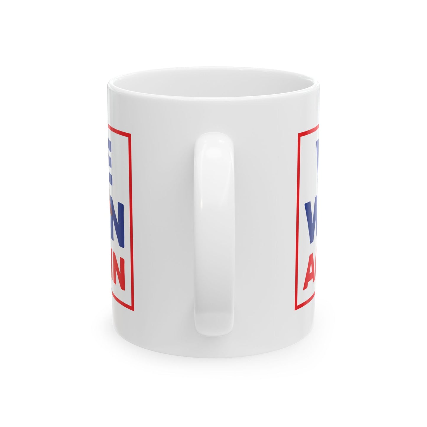 Trump "We Won Again" Mug (2 Sizes)