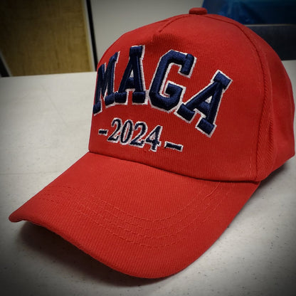 MAGA 2024 Premium 3D Custom Embroidered Hat