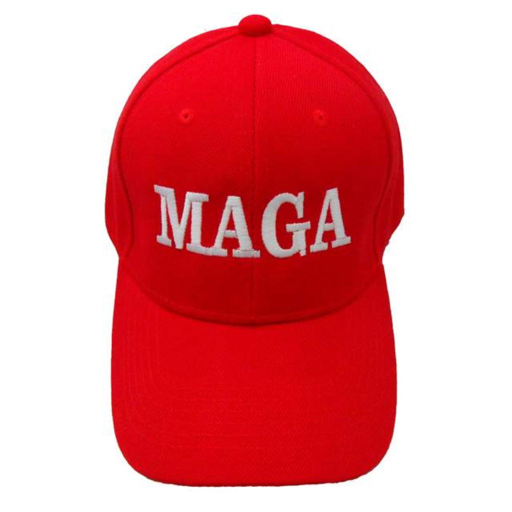 MAGA Custom Embroidered Hat (Red)