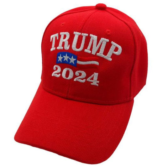 Trump 2024 Custom Embroidered Hat (Red)