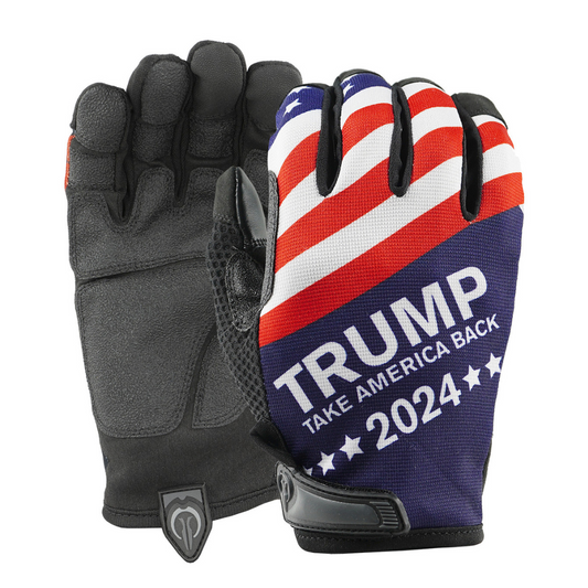 Trump 2024 Patriotic Flag Gloves