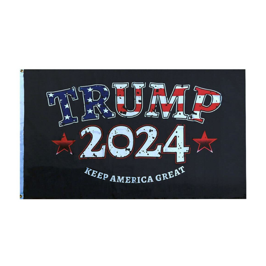 Trump 2024 Keep America Great Patriotic 3'x5' Flag