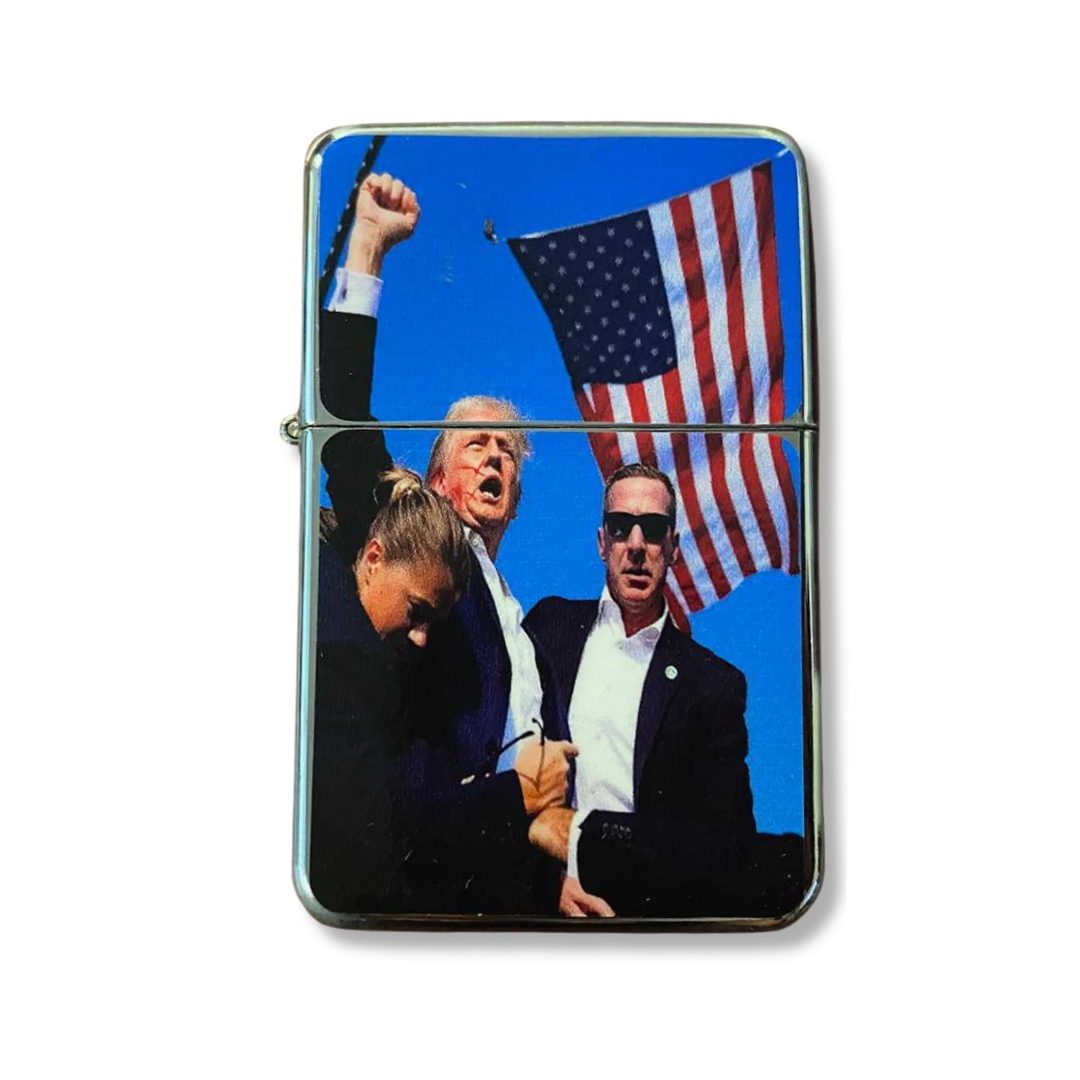 Exclusive Trump "FIGHT!" Refillable Lighter